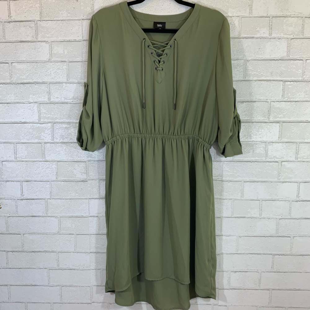 MOSSIMO Olive Green Dress